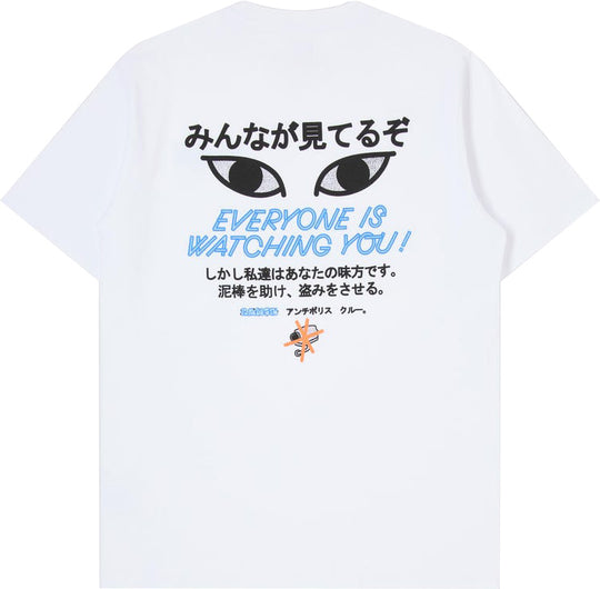  Edwin T-shirt Cover The Thieves Ts White Uomo Bianco