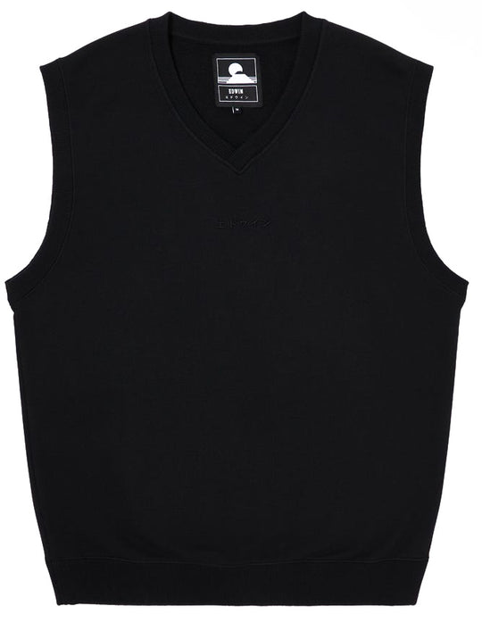  Edwin Gilet Katakana Vest Black Uomo Nero
