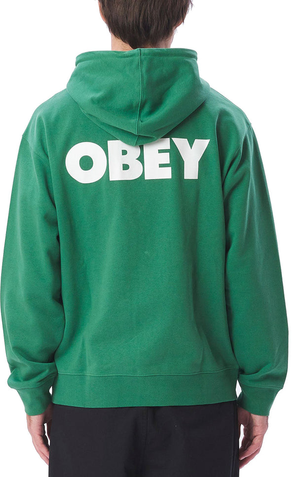 Obey felpa Bold Hood Premium French Terry palm leaf