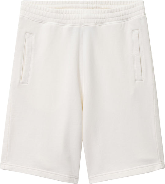  Carhartt Wip Short Nelson Sweat Short Wax Garment Dyed Uomo Bianco