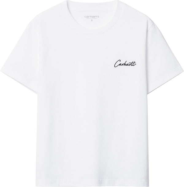 Carhartt WIP t-shirt W SS Tapoka T-shirt white black