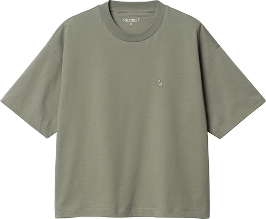 Carhartt Wip T-shirt W S/s Chester T-shirt Yucca Donna Verde