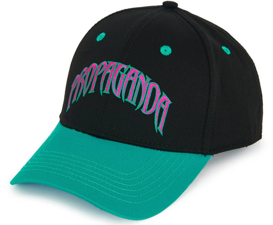  Propaganda Cappello Dad Hat Triangle Turchese Uomo Nero