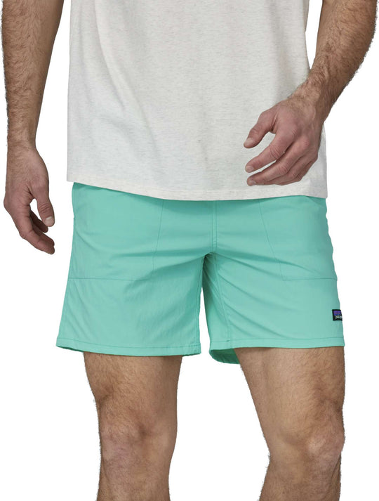  Patagonia Costume Men's Baggies Lights 6½ Early Teal Uomo Verde