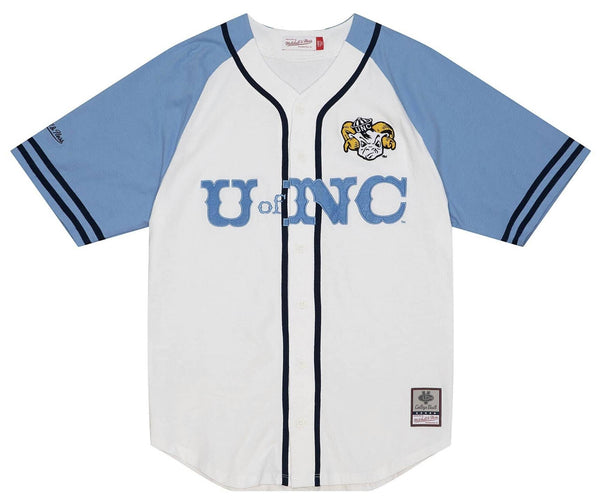 Mitchell & Ness camicia Practice Day Button Front Jersey University Of North Carolina