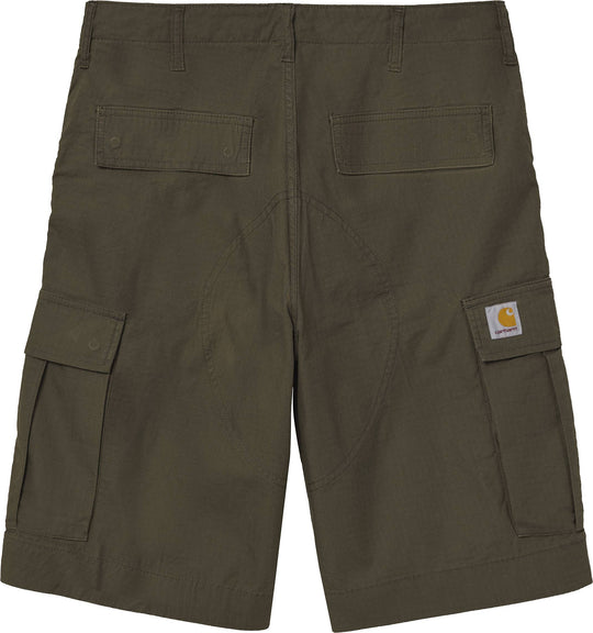  Carhartt Wip Short Regular Cargo Cypress Rinsed Uomo Verde