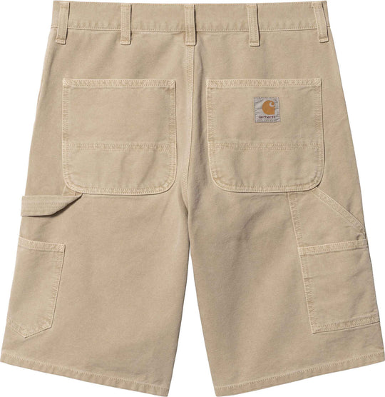  Carhartt Wip Short Single Knee Dusty H Brown Faded Uomo Beige