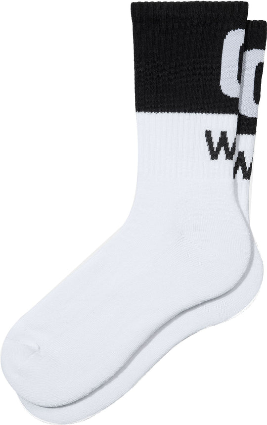  Carhartt Wip Calze Wip Socks White Black Uomo Bianco
