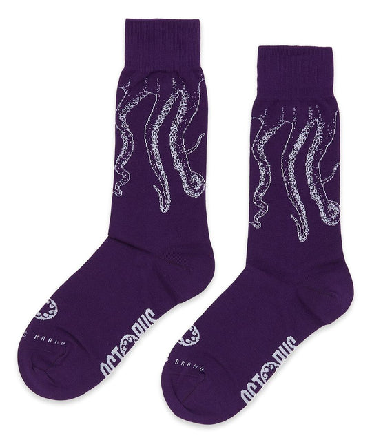  Octopus Calze Outline Socks Purple Uomo Viola