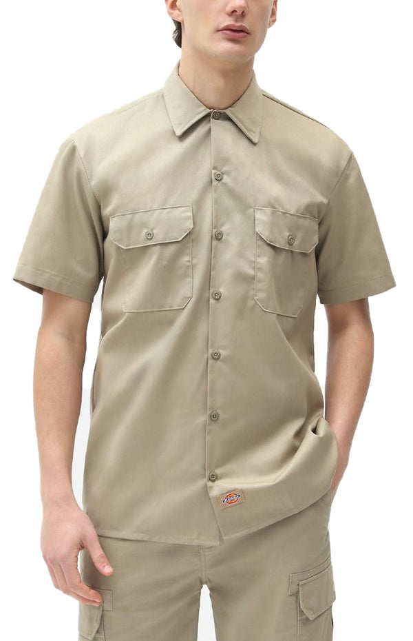 Dickies camicia S/S Rec Shirt khaki