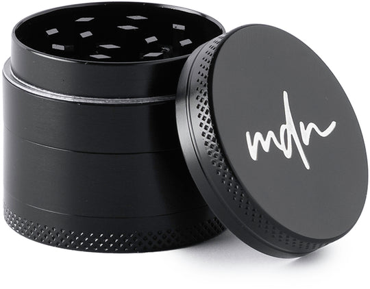  Mdn Grinder Metal Grinder Logo Black Uomo Nero