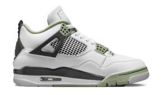  Jordan 4 Retro Seafoam Women's Donna Bianco