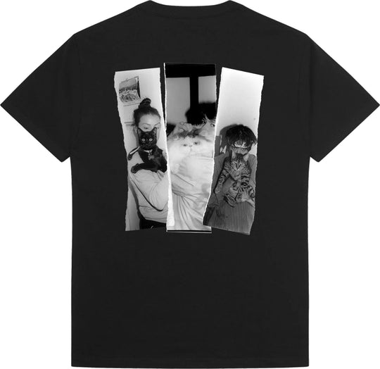  Pass-port T-shirt Test Strip Tee Black Uomo Nero