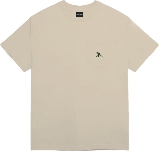  Pass-port T-shirt Bow Lo Pocket Tee Natural Uomo Beige
