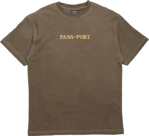 Pass-port t-shirt Organic Official Tee choc