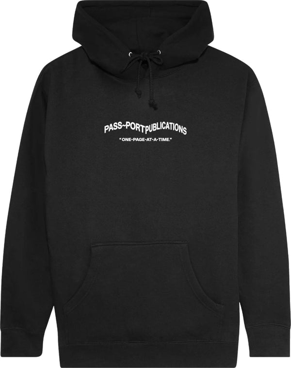 Pass-port felpa Publish Hoodie black