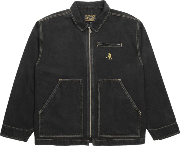 Pass-port giacca Denim Packers Jacket wahsed black