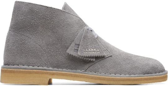  Clarks Originals Scarpe Desert Boot M Shoes Grey Stone Uomo Grigio