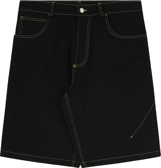  Edwin Short Worker Short Black Rinsed Uomo Nero