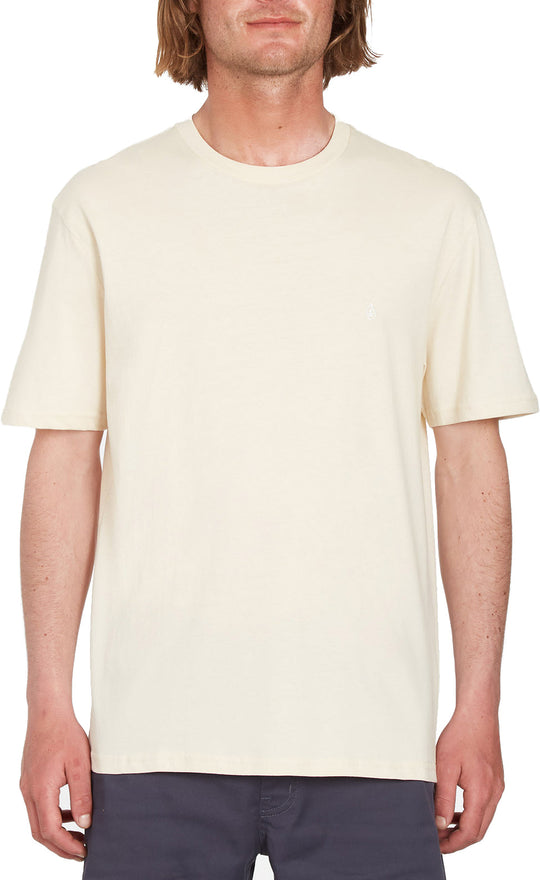  Volcom T-shirt Stone Blaks Bsc Sst Whitecap Grey Uomo Beige