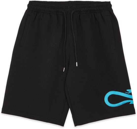  Propaganda Short Sweat Logo Black Uomo Nero