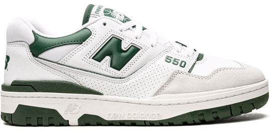  New Balance Scarpe Bb550 Wt1 White Green Special_unisex Bianco