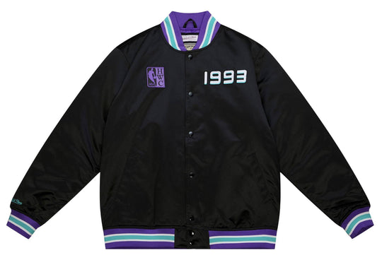  Mitchell & Ness Giacca Nba Heavyweight Satin Jacket All Star Game Utah 93 Black Mitchell E Ness Uomo Nero