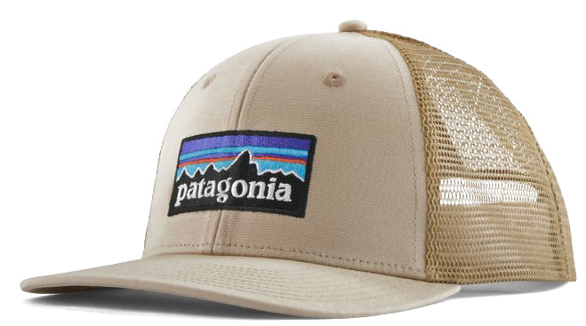  Patagonia Cappello P-6 Logo Trucker Hat Oar Tan Classic Tan Beige Uomo - 1