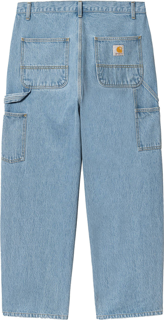  Carhartt Wip Jeans Brandon Sk Blue Stone Bleached Uomo
