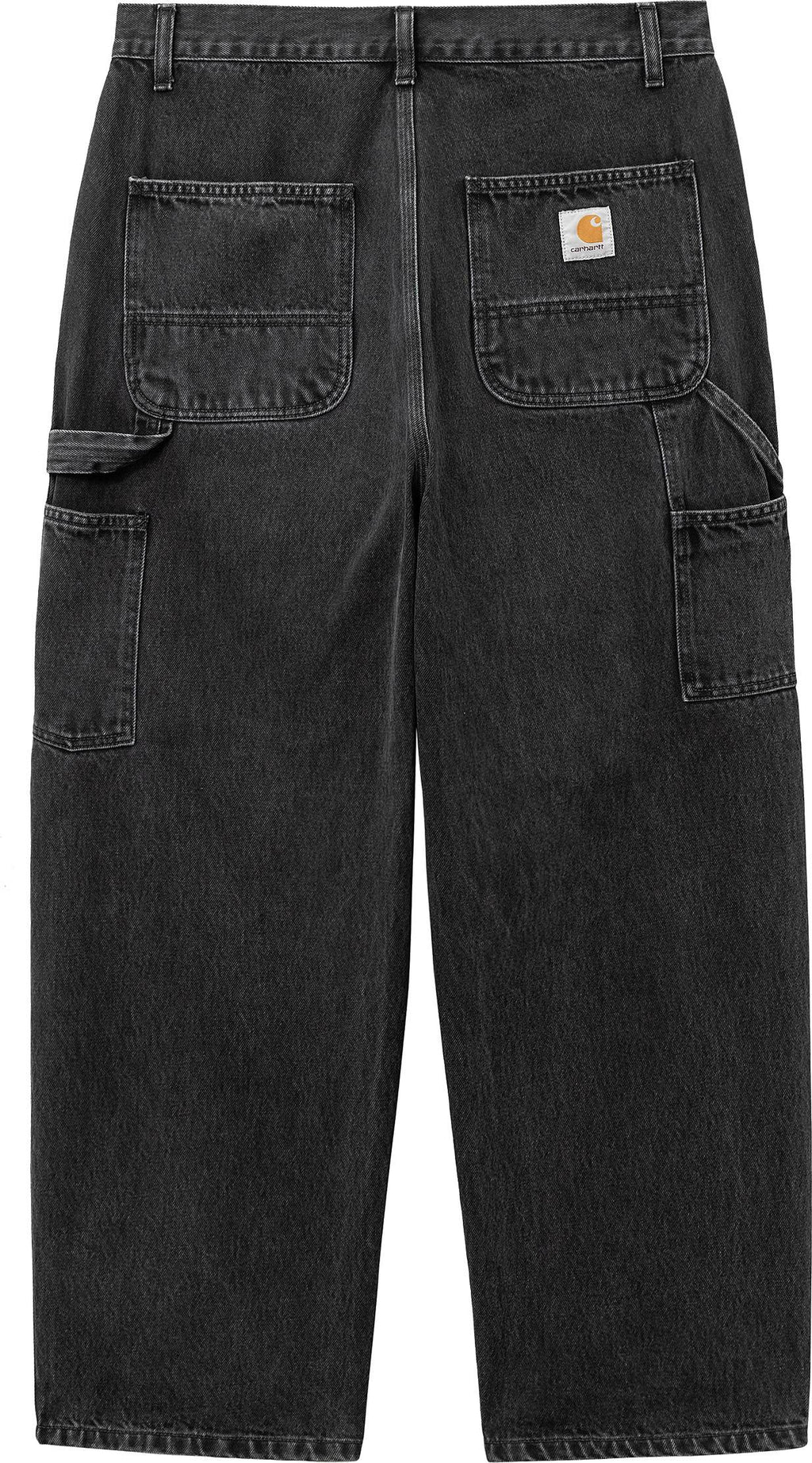  Carhartt Wip Jeans Brandon Sk Black Stone Washed Nero Uomo - 1