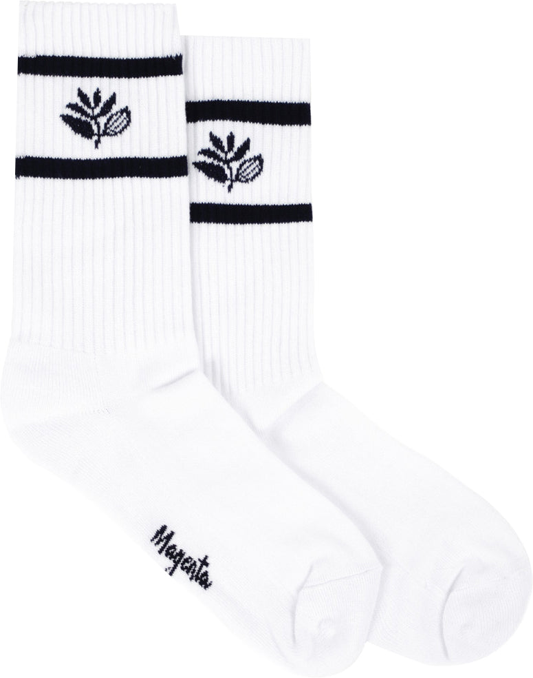 Magenta Skateboards Calze Plant Socks White Bianco Uomo - 1