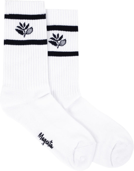  Magenta Skateboards Calze Plant Socks White Uomo Bianco
