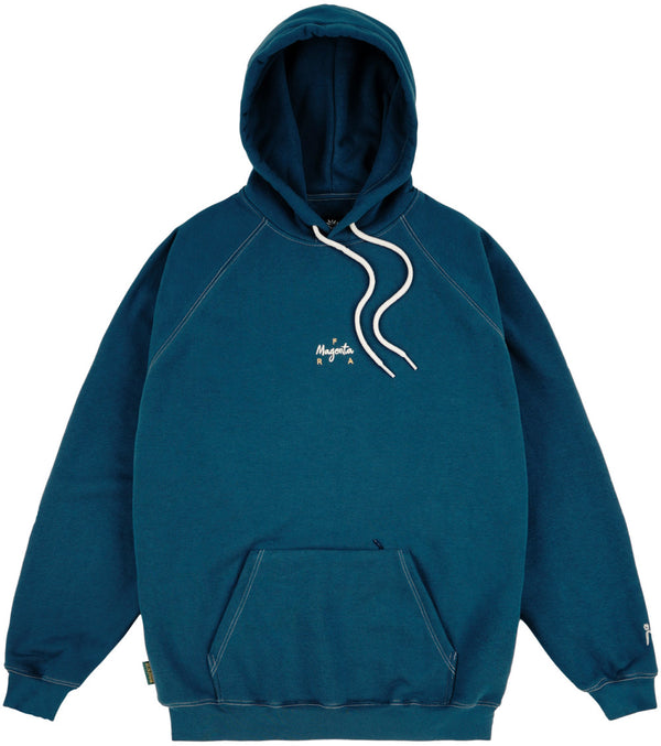 Magenta Skateboards felpa F.R.A. Hoodie petrol blue