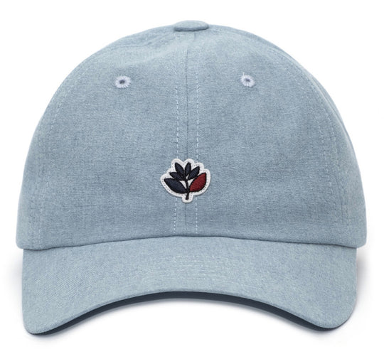  Magenta Skateboards Cappello Chambray Dad Hat Blue Uomo