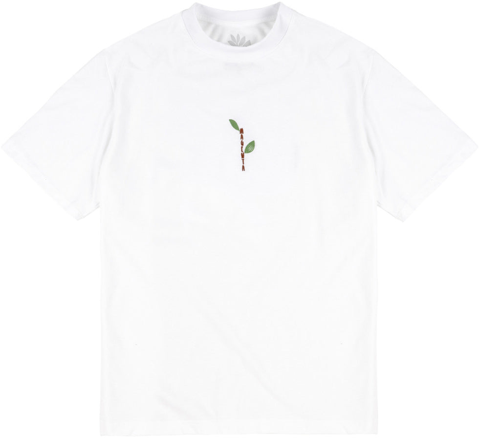  Magenta Skateboards T-shirt Tree Plant White Bianco Uomo - 2