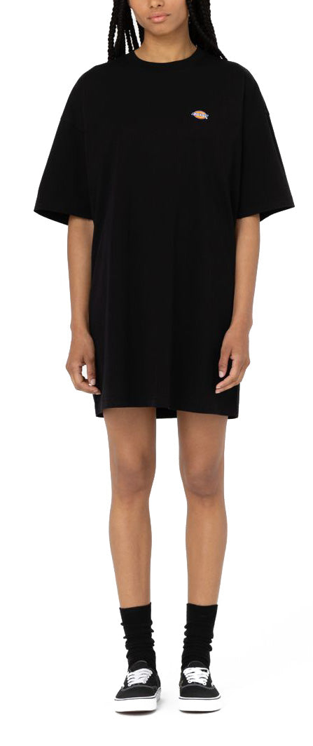  Dickies Vestito W Mapleton Dress Tee Black Donna Nero