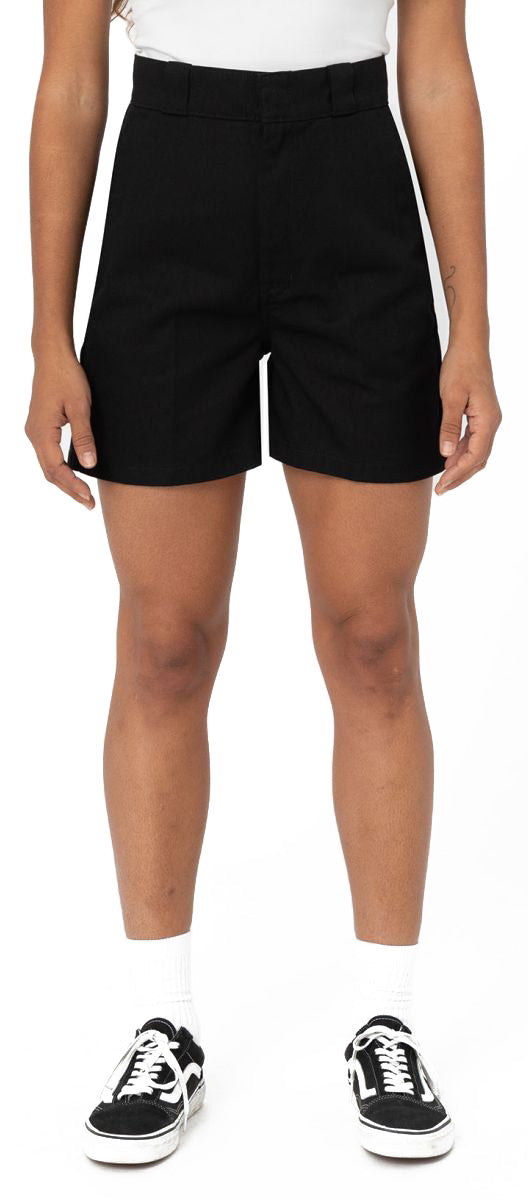  Dickies Short W Phoenix Black Donna Nero