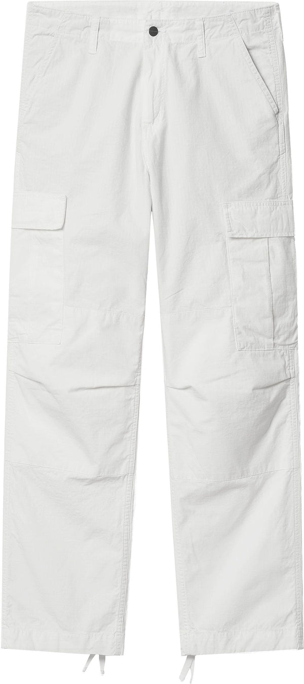 Carhartt WIP pantaloni Regular Cargo Pant white rinsed