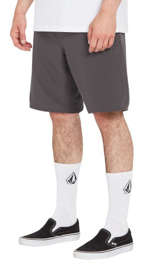  Volcom Short Skate Vitals Axel Ew Hybrid 21 Storm Cloud Uomo Grigio