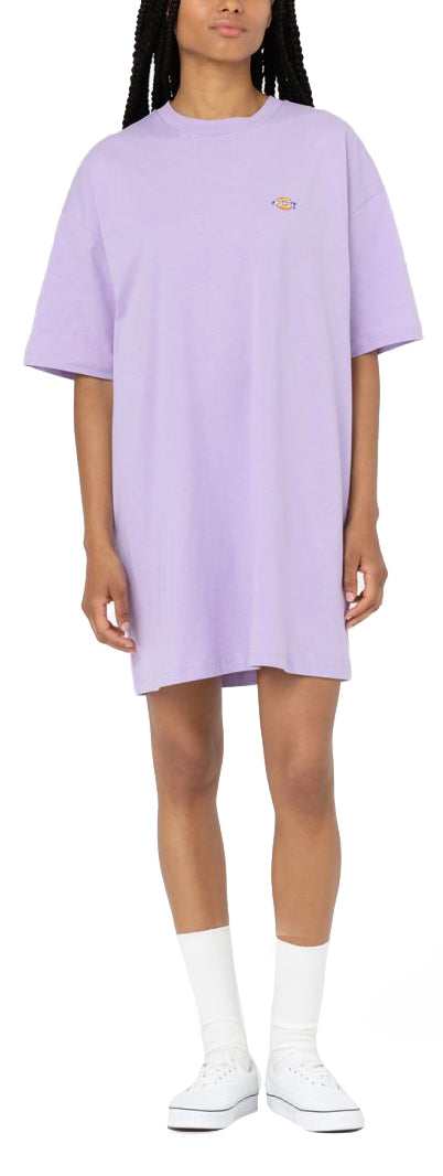  Dickies Vestito W Mapleton Dress Tee Lavander Donna