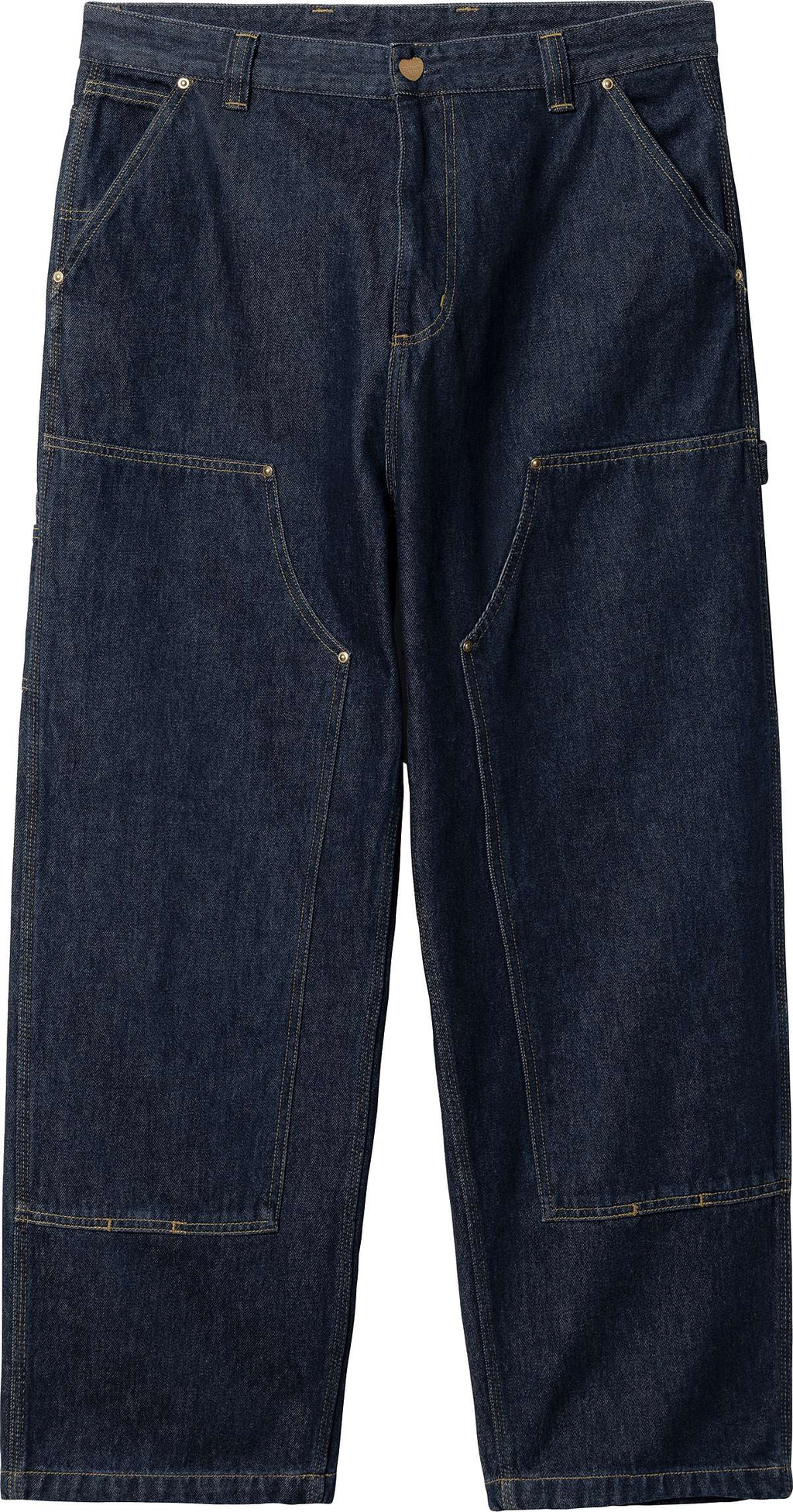  Carhartt Wip Jeans Nash Dk Pant Blue Rinsed Donna - 1