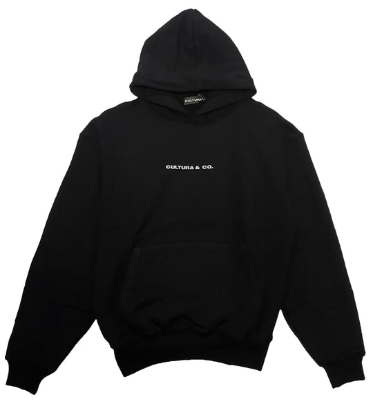 Cultura Felpa Cultura E Co Hoodie Black Uomo Nero