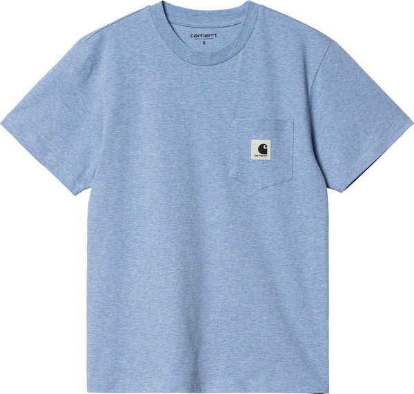 Carhartt Wip t-shirt W S/S Pocket tee piscine heather