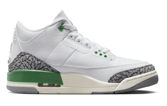  Jordan 3 Scarpe Retro Lucky Green W Donna Verde