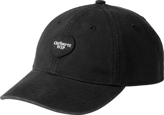  Carhartt Wip Cappello Heart Patch Cap Black Special_unisex Nero