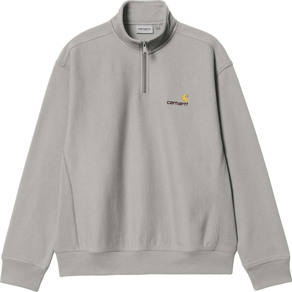 Carhartt Wip felpa Half Zip American Script Sweat Marengo