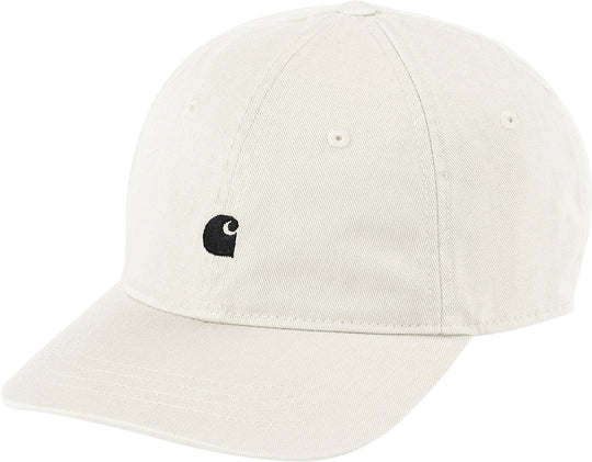  Carhartt Wip Cappello Madison Logo Cap Wax Black Uomo Bianco