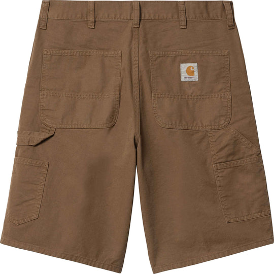  Carhartt Wip Single Knee Short Buffalo Garment Dyed Uomo Marrone