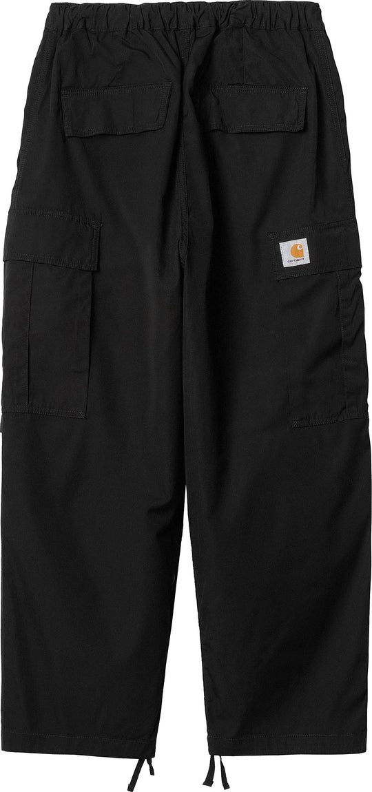  Carhartt Wip Pantaloni Jet Cargo Pant Black Rinsed Uomo Nero