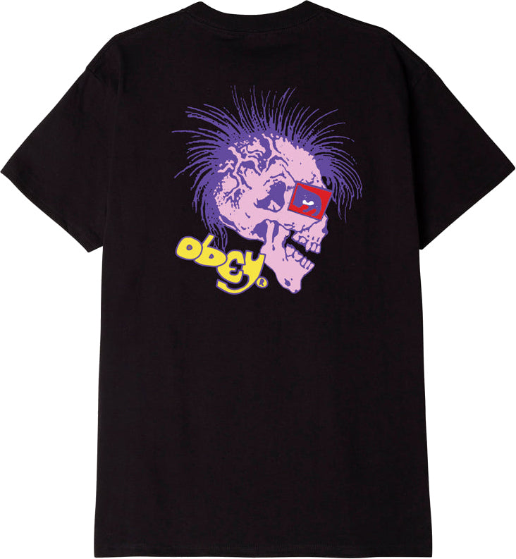  Obey T-shirt Still Alive Classic Tee Black Nero Uomo - 1